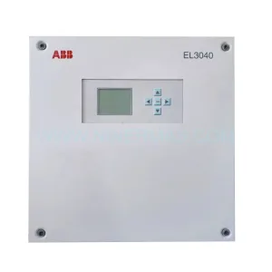 EL3040 Input Module Rear Side & Label - ABB