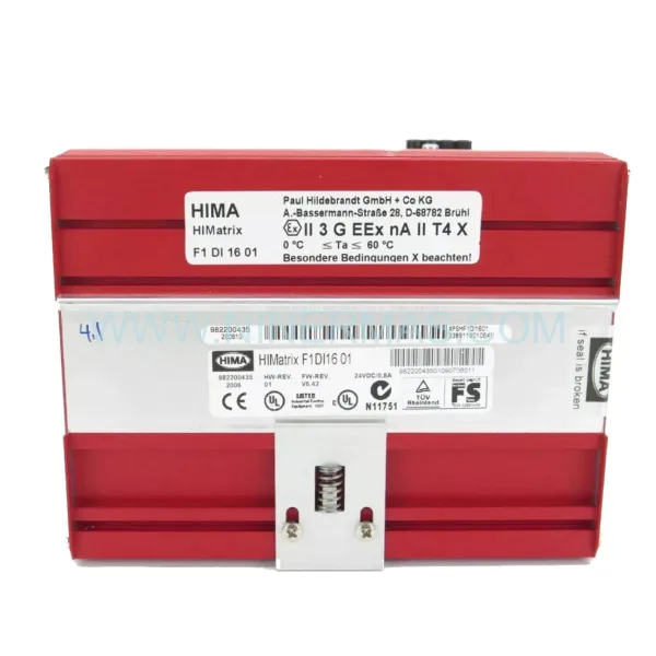 Original HIMA F1DI16 - Industrial Spare Parts