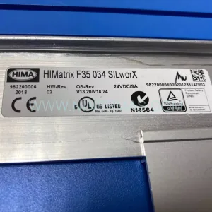 Original HIMA F35 034 - Industrial Spare Parts