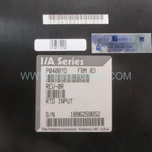 Genuine Invensys Foxboro FBM03 Hardware Component - Factory Sealed