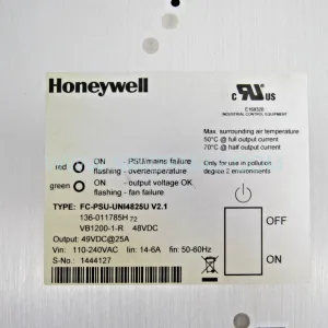 Honeywell FC-PSU-UNI4825U V2.1 Universal Power Supply Module – Original Spare Parts