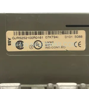 ABB GJR5252100R3261 Module Details & Connectors View