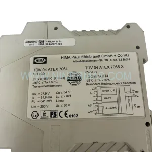 HIMA H6200A Safety Controller CPU Module | SIL 3 Certified HIMax HIMatrix