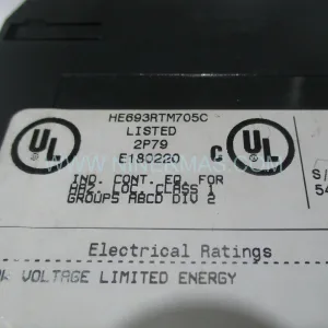 Original GE HE693RTM705C - Industrial Spare Parts