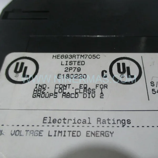 Original GE HE693RTM705C - Industrial Spare Parts