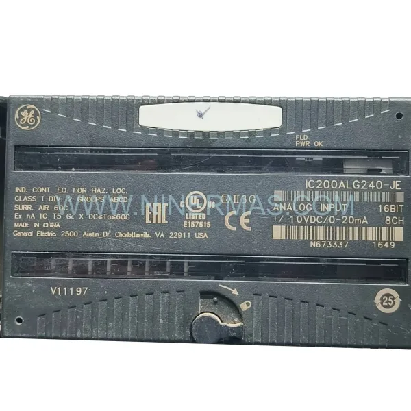 Original GE IC200ALG240-JE - Industrial Spare Parts
