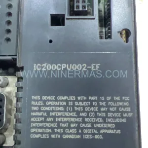 Original GE IC200CPU002-EF - Industrial Spare Parts