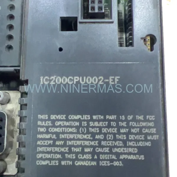 Original GE IC200CPU002-EF - Industrial Spare Parts