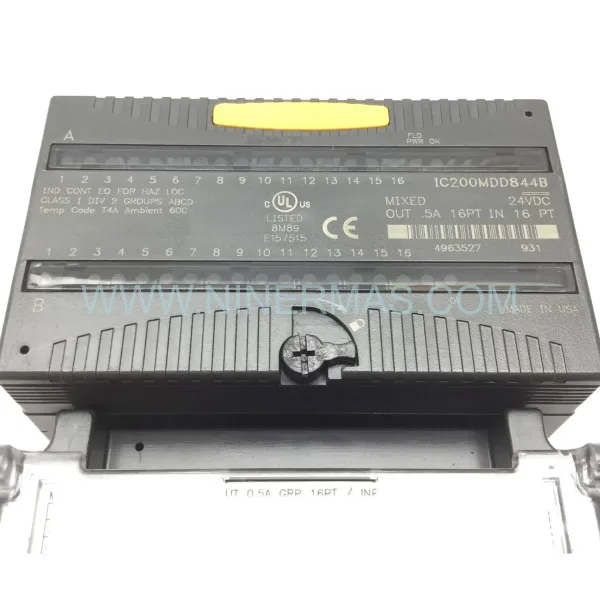 GE Fanuc IC200MDD844B Mixed Discrete I/O Module | Original & New Spare Parts