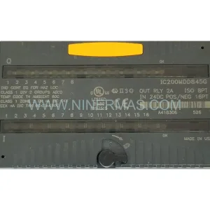 GE IC200MDD845G VersaMax Mixed I/O Module | 24VDC Industrial Control