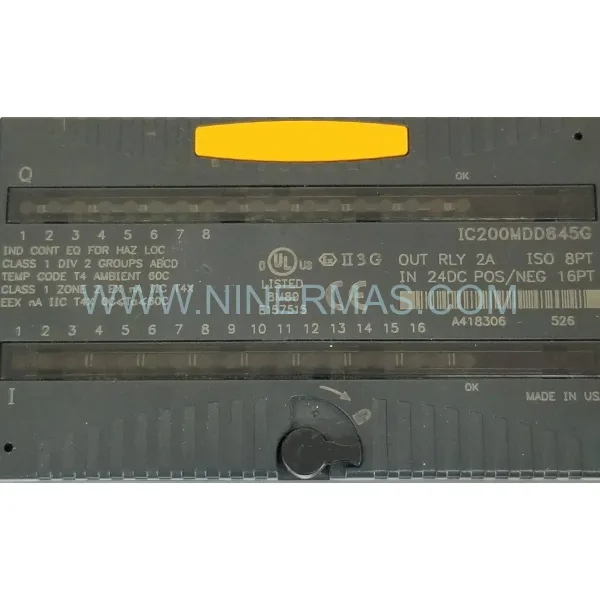 GE IC200MDD845G VersaMax Mixed I/O Module | 24VDC Industrial Control