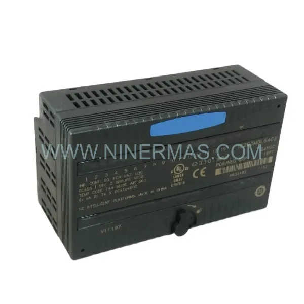 IC200MDL640J GE VersaMax 24VDC 16-Point Input Module | New & Original
