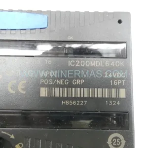 Buy GE Fanuc IC200MDL640K | 16-Pt 24VDC Input Module In Stock
