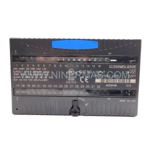 IC200MDL650E GE Fanuc VersaMax 32-Point 24VDC Input Module — Original Spare Parts