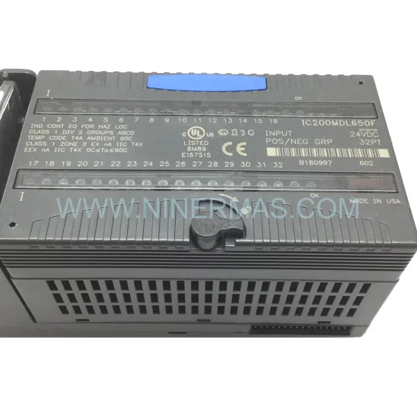 GE IC200MDL650F VersaMax 32-Point 24VDC Discrete Input Module | Original & New Spare Parts