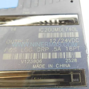 GE Fanuc IC200MDL740L VersaMax 16-Pt Output Module | New & Original