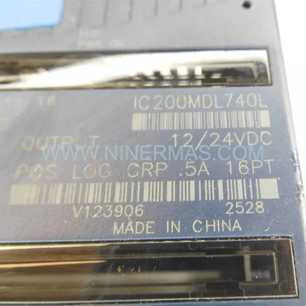 GE Fanuc IC200MDL740L VersaMax 16-Pt Output Module | New & Original
