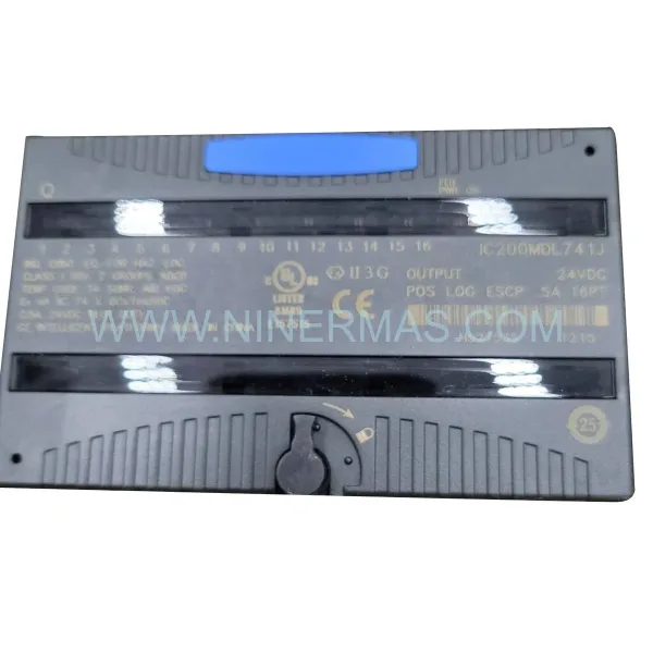 IC200MDL741J GE Fanuc VersaMax 24VDC Output Module | Original Spare Parts