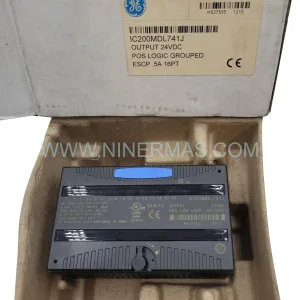 IC200MDL741J GE Fanuc VersaMax 24VDC Output Module | Original Spare Parts