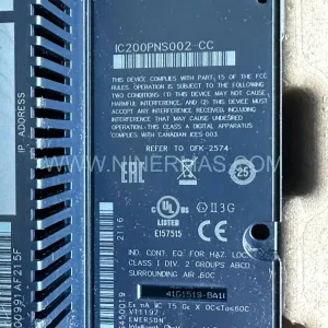 GE Fanuc IC200PNS002 PROFINET Scanner Module (VersaMax) – New & Original in Stock
