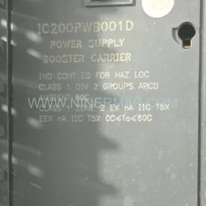 GE Fanuc IC200PWB001D | VersaMax Power Supply Booster Carrier