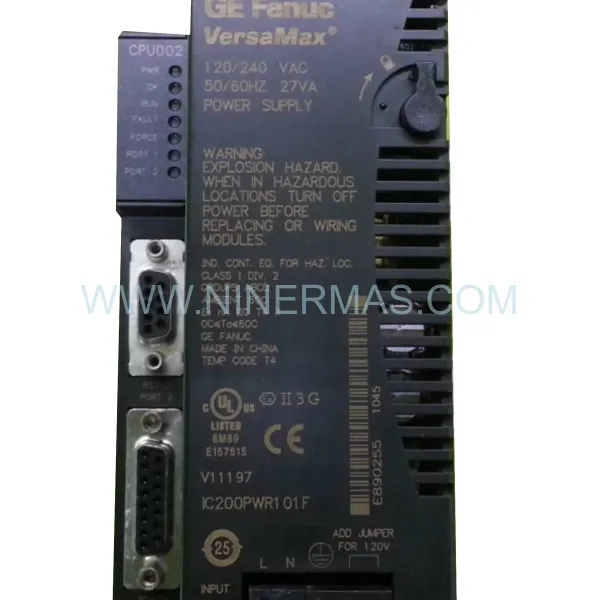 GE Fanuc IC200PWR101F | VersaMax Retrofit & Upgrade Power Supply
