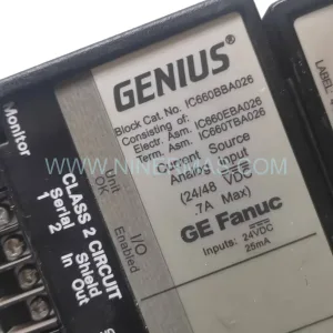 GE Fanuc IC660BBA026M Genius I/O Analog Input Module | Original & New Spare Parts