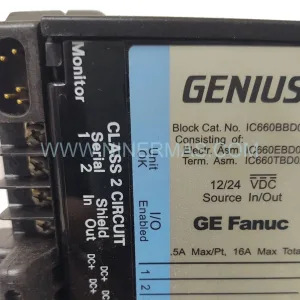 GE Fanuc IC660BBD024 Genius I/O 230VAC 8-Circuit Input Module – New & Original