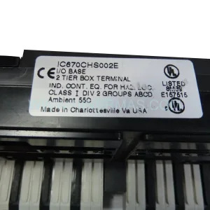 GE Fanuc IC670CHS002E | Industrial-Grade I/O Terminal Block