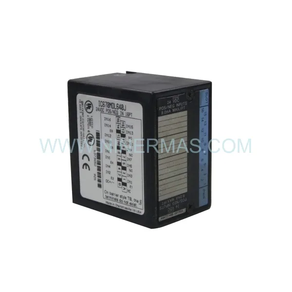 Buy GE Fanuc IC670MDL640 (J/L) | Original 24VDC Discrete Input Module