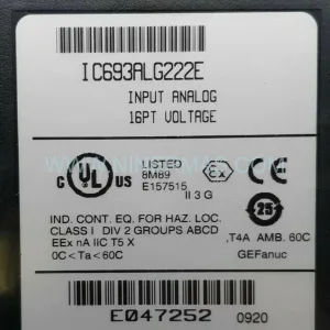 GE Fanuc IC693ALG222 | Series 90-30 Analog Input Retrofit Module