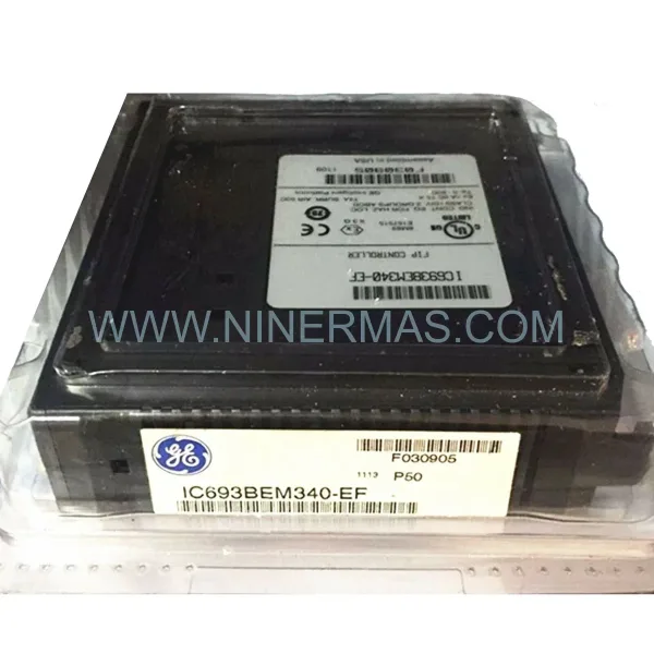 GE IC693BEM340 FIP Remote I/O Scanner (Series 90-30) — New & Original