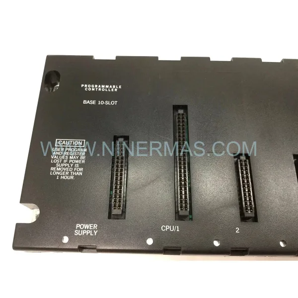 GE Fanuc IC693CHS391H | Series 90-30 10-Slot PLC Main Chassis