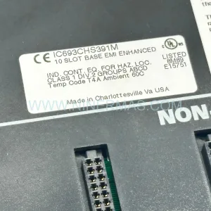 GE Fanuc IC693CHS391M | Series 90-30 Retrofit & Upgrade Chassis