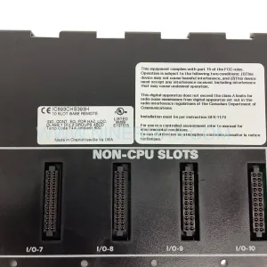 Buy GE Fanuc IC693CHS393 | 10-Slot Series 90-30 Expansion Baseplate