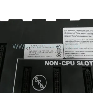 GE Fanuc IC693CHS397L 5-Slot PLC Chassis (Series 90-30) — New & Original