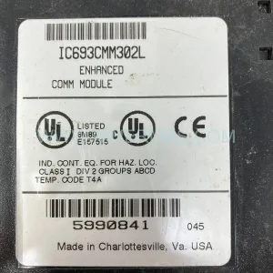 GE Fanuc IC693CMM302L Genius Communications Module | Original & New Spare Parts