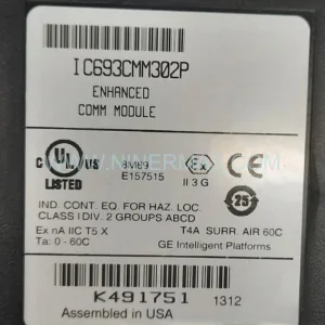 GE IC693CMM302P Genius Module | Retrofit & System Modernization