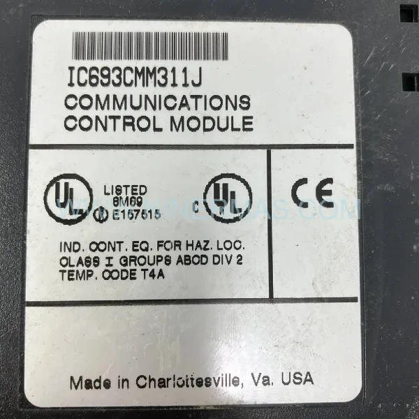GE IC693CMM311J Series 90-30 Coprocessor | Original & New Spare Parts