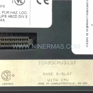 GE Fanuc IC693CPU313J Series 90-30 PLC CPU Module — New & Original