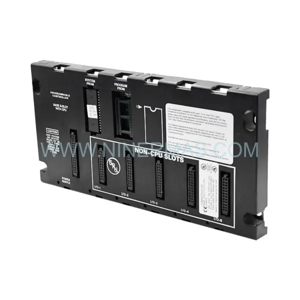 GE Fanuc IC693CPU313V | Series 90-30 CPU Module with 5-Slot Baseplate