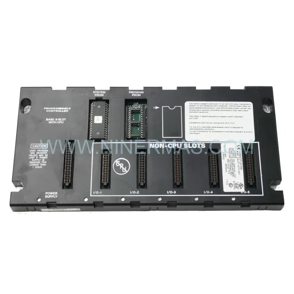 GE Fanuc IC693CPU313W | Series 90-30 CPU with 5-Slot Baseplate