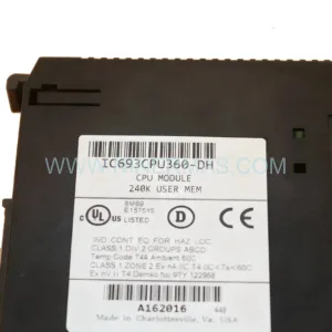 GE Fanuc IC693CPU360DH | Series 90-30 CPU Retrofit & Upgrade Module