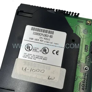 GE Fanuc IC693CPU363-BD | Series 90-30 CPU Module for Industrial Control