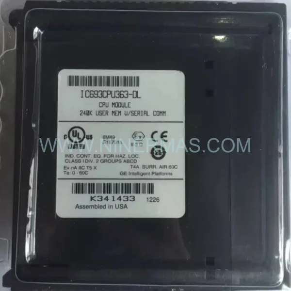GE Fanuc IC693CPU363-DL Series 90-30 CPU Module | Original & New Spare Parts