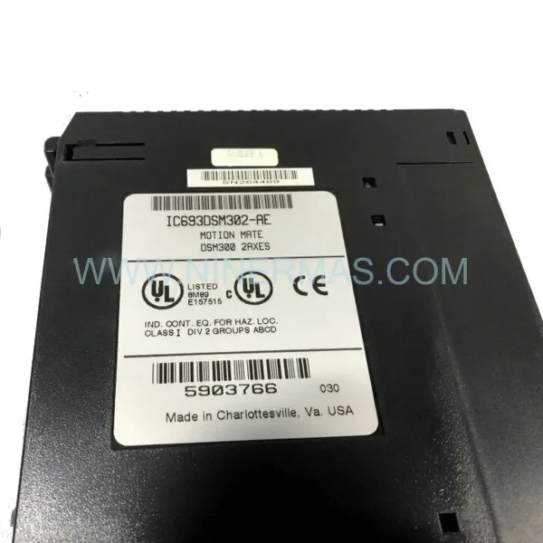 GE Fanuc IC693DSM302 2-Axis Servo Motion Controller (Series 90-30) – New & Original