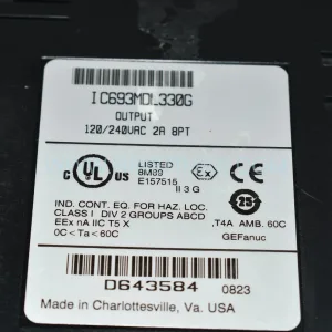 Original GE IC693MDL330 - Industrial Spare Parts