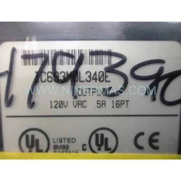IC693MDL340 GE Fanuc Series 90-30 Discrete Output Module | Original Spare Parts