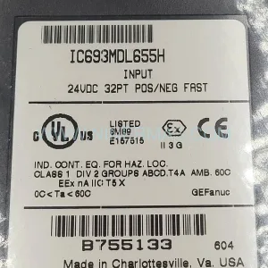 IC693MDL655H | GE Fanuc Series 90-30 Digital Input Module