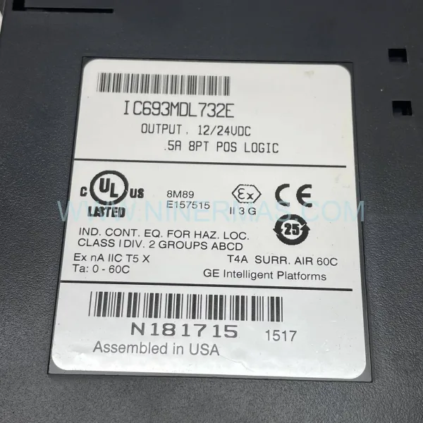GE Fanuc IC693MDL732 16-Point Discrete Output Module | Series 90-30 — New & Original